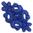 PriceLess Crystal Trim Applique #604 Sapphire