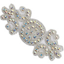PriceLess Crystal Trim Applique #602 Crystal AB/Silver