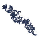 DIY Applique - Navy Viola A DIY Applique - Navy Viola A