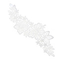 DIY Applique - White Vinca B DIY Applique - White Vinca B
