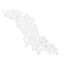 DIY Applique - White Vinca A