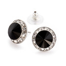 15mm Performance Earrings - Jet Pierced 15mm Performance Earrings - Jet Pierced
