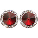20mm Performance Earrings - Siam Pierced 20mm Performance Earrings - Siam Pierced