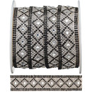 PriceLess Crystal Banding Gel Backed 539 Crystal/Jet