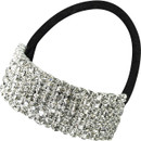 Rhinestone Ponytail Binder Small Cuff - Crystal Rhinestone Ponytail Binder Small Cuff - Crystal