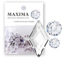 MAXIMA Crystals by Preciosa Mix Pack Rhombus Shape Crystal 10x6mm MAXIMA Crystals by Preciosa Mix Pack Rhombus Shape Crystal 10x6mm