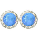 Starlight Crystal Earrings 15mm Performance - Air Blue Opal Pierced Starlight Crystal Earrings 15mm Performance - Air Blue Opal Pierced