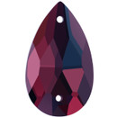 PriceLess Sew On Pear Amethyst 22x13mm PriceLess Sew On Pear Amethyst 22x13mm