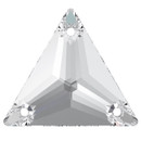 Preciosa Sew On Triangle Crystal 22mm