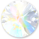 Preciosa Crystal Sew On Rivoli Crystal AB 12mm
