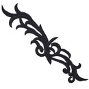 DIY Applique - Black Venus B DIY Applique - Black Venus B