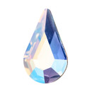 MAXIMA Crystals by Preciosa Flatback Shape Pear Crystal AB 8x4.8mm MAXIMA Crystals by Preciosa Flatback Shape Pear Crystal AB 8x4.8mm