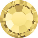 Preciosa Maxima Flatback Light Topaz 12ss