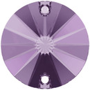 Starcut Crystal Sew On Rivoli Amethyst 14mm Starcut Crystal Sew On Rivoli Amethyst 14mm