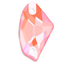 Starcut Crystal Sew On Galactic Peach Delite 19x12mm Starcut Crystal Sew On Galactic Peach Delite 19x12mm
