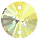 Starcut Crystal Sew On Rivoli Mint Green Delite 14mm Starcut Crystal Sew On Rivoli Mint Green Delite 14mm