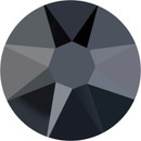 Starcut Crystal Flatback Rhinestones Jet 30ss