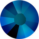 PriceLess Crystal Flatback Rhinestones Metallic Blue 12ss