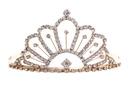 Crystal Avenue Tiara - 2.5" 60156 Crystal/Gold
