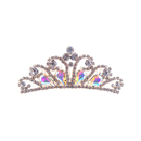 Crystal Avenue Tiara - 1.25" 60681 Crystal AB/Gold