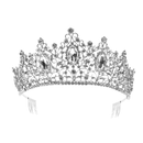 Crystal Avenue Tiara - 3.2" 60786 Crystal/Silver