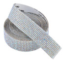 PriceLess Crystal Self Adhesive + Hotfix Banding Crystal AB 1" - 3 Yards PriceLess Crystal Self Adhesive + Hotfix Banding Crystal AB 1" - 3 Yards