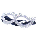 Crystal Avenue Mask 71994 - Crystal+AB/Silver