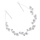 Crystal Avenue Hair Accessory 72030 - Leaf Vine Crystal/Silver