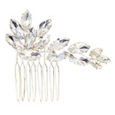Crystal Avenue Hair Accessory 72116 - Branch Comb Crystal/Silver