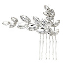 Crystal Avenue Hair Accessory 72119 - Vine Comb Crystal/Silver