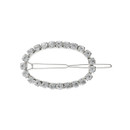 Starlight Crystal Jewelry™ Hair Accessory - Oval Barrette Crystal