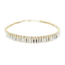 Crystal Avenue Necklace 18505 - G Rs Baugette Necklace