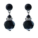 Crystal Avenue Earrings 40048 - 10mm Crystal Round Drop Jtx