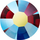 MAXIMA Crystals by Preciosa Flatback Rhinestones Vivid Siam Shimmer AB 12ss