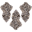 Austrian Crystal Rock Small Fleur 024 Metallic Light Gold - 3 pieces