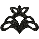 Austrian Fine Rock Centerpiece 201 Jet - 1 piece