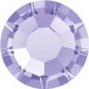MAXIMA Crystals by Preciosa hotfix rhinestone in Tanzanite — cool blue-violet, 12ss (3.0mm–3.2mm), bulk wholesale at RhinestonesU.com