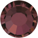 Preciosa Viva12 Hotfix Rhinestones in Burgundy — deep wine red, 10ss (2.7mm–2.9mm), bulk wholesale at RhinestonesU.com