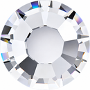 Preciosa Viva12 Hotfix Rhinestones in Crystal — crystal clear, 10ss (2.7mm–2.9mm), bulk wholesale at RhinestonesU.com
