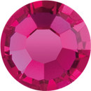 Preciosa Viva12 Hotfix Rhinestones in Fuchsia — vivid hot pink, 16ss (3.8mm–4.0mm), bulk wholesale at RhinestonesU.com
