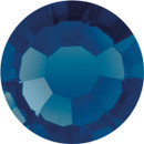 Preciosa Viva12 Hotfix Rhinestones in Montana — deep denim-navy blue, 10ss (2.7mm–2.9mm), bulk wholesale at RhinestonesU.com