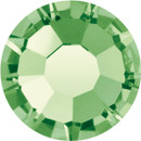 Preciosa Viva12 Hotfix Rhinestones in Peridot — vivid spring green, 12ss (3.0mm–3.2mm), bulk wholesale at RhinestonesU.com