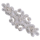 PriceLess Crystal Trim Applique #605 Crystal/Silver