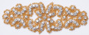 Priceless Crystal Applique 601 Crystal/Gold Priceless Crystal Applique 601 Crystal/Gold