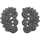 Applique | PriceLess Crystal Applique #614 Jet Hematite - 1 pair