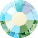 LUX Austrian Crystal Flatback Rhinestones Peridot AB 20ss