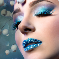 Rhinestone Halloween Makeup | Sparkle Your Spooky Look