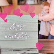 ✨ DIY “Let’s Cuddle” Sign: Target Dollar Bin Valentine That Sparkles