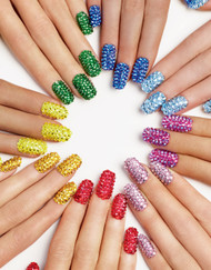 How to Do Simple Crystal Nail Art at Home 