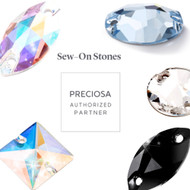 New! Preciosa Sew On Rhinestones